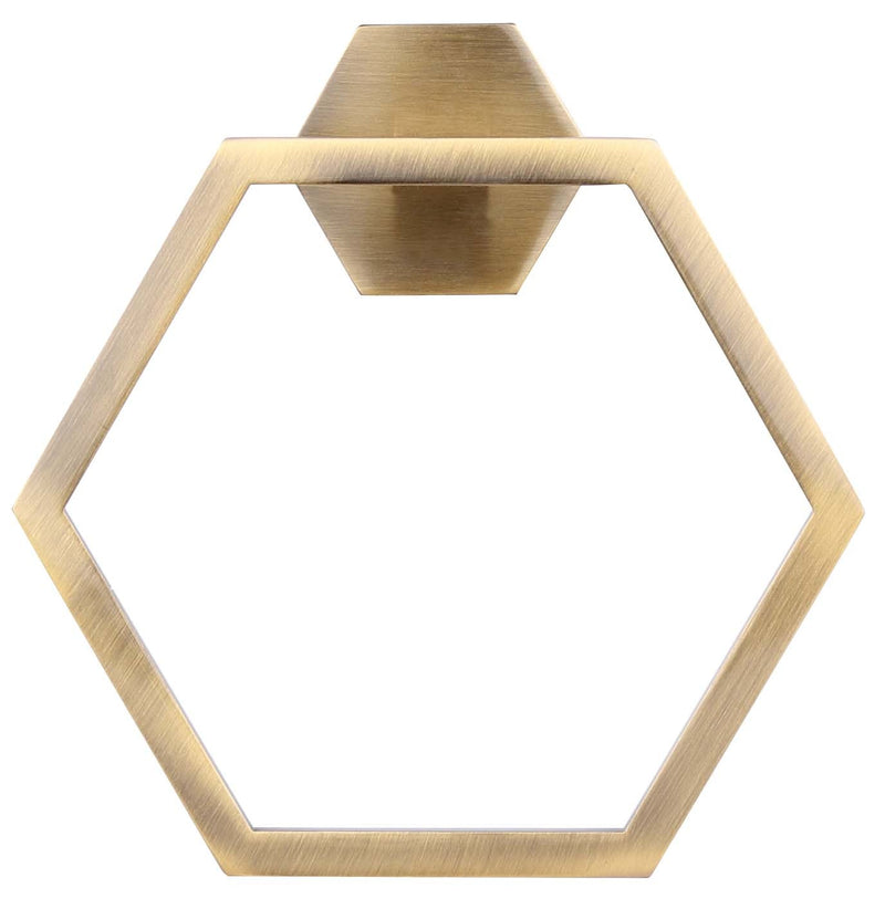 Canarm BA109A07GD Towel Ring, Gold