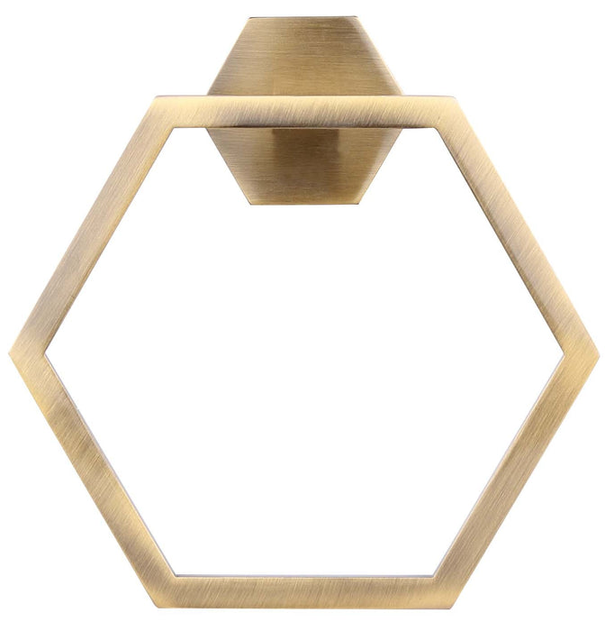 Canarm BA109A07GD Towel Ring, Gold