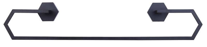 Canarm BA109A24BK Towel Bar, Matte Black