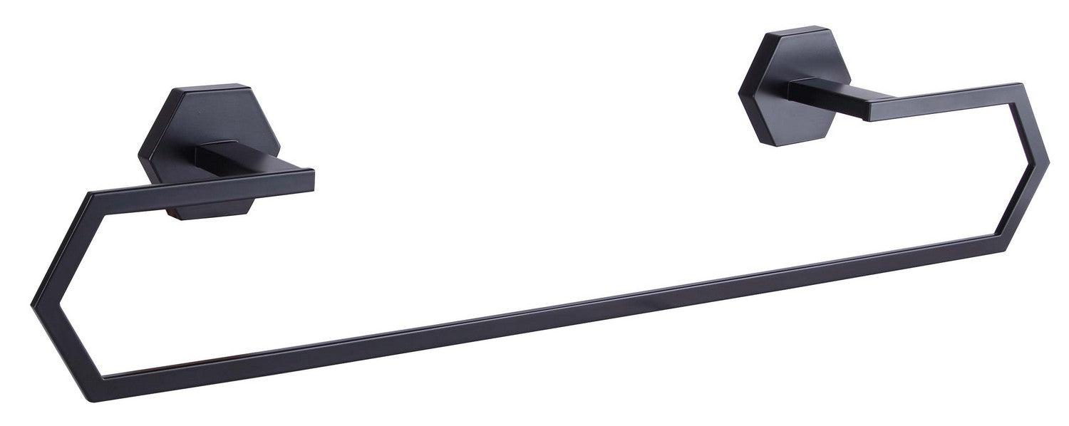 Canarm BA109A24BK Towel Bar, Matte Black