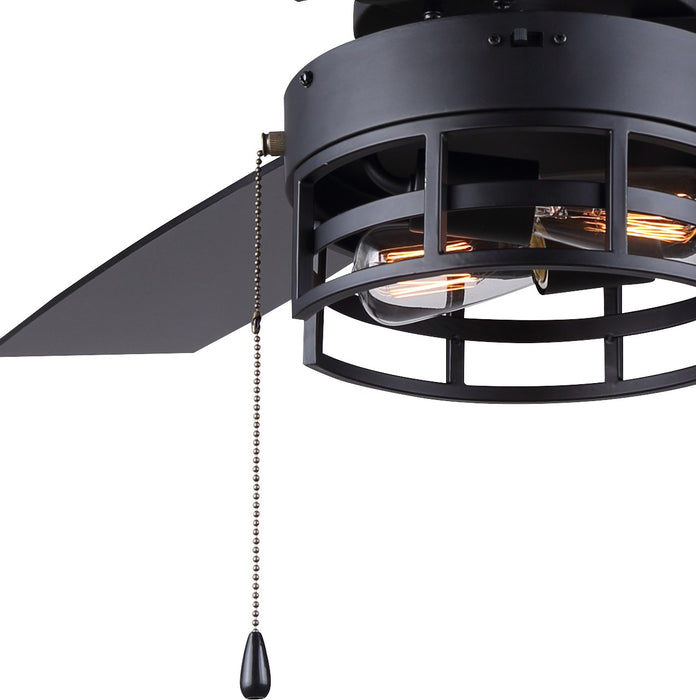 Canarm CF42ATT3BK 42"Ceiling Fan, Matte Black