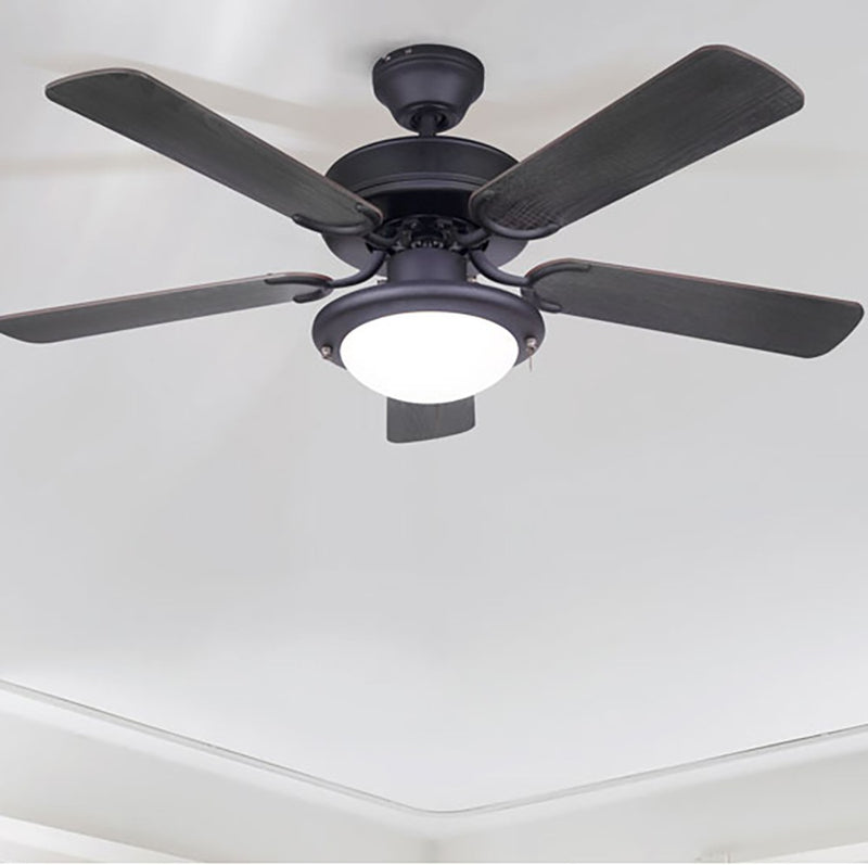 Canarm CF42ECL5BK 42"Ceiling Fan, Matte Black