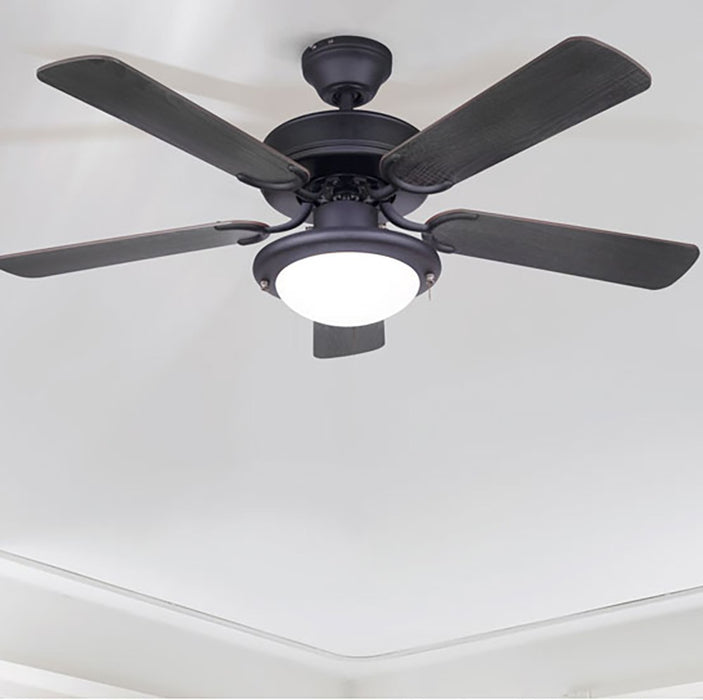 Canarm CF42ECL5BK 42"Ceiling Fan, Matte Black