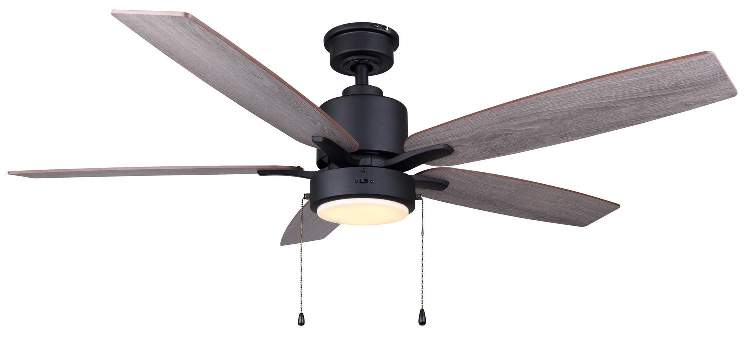 Canarm CF52FER5BK 52"Ceiling Fan, Matte Black