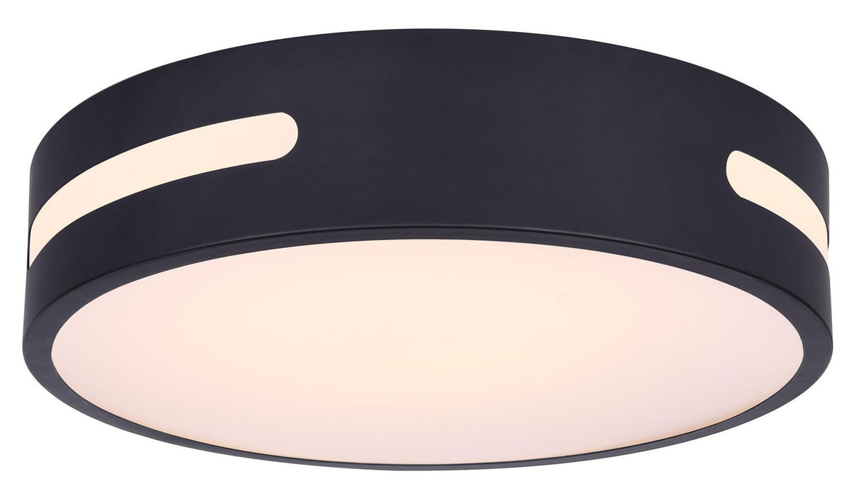 Canarm CL-19-13-BK LED Flush Mount, Black