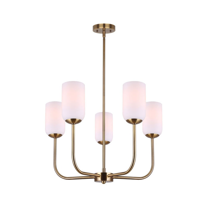 Canarm ICH1130A05GD Five Light Chandelier, Gold