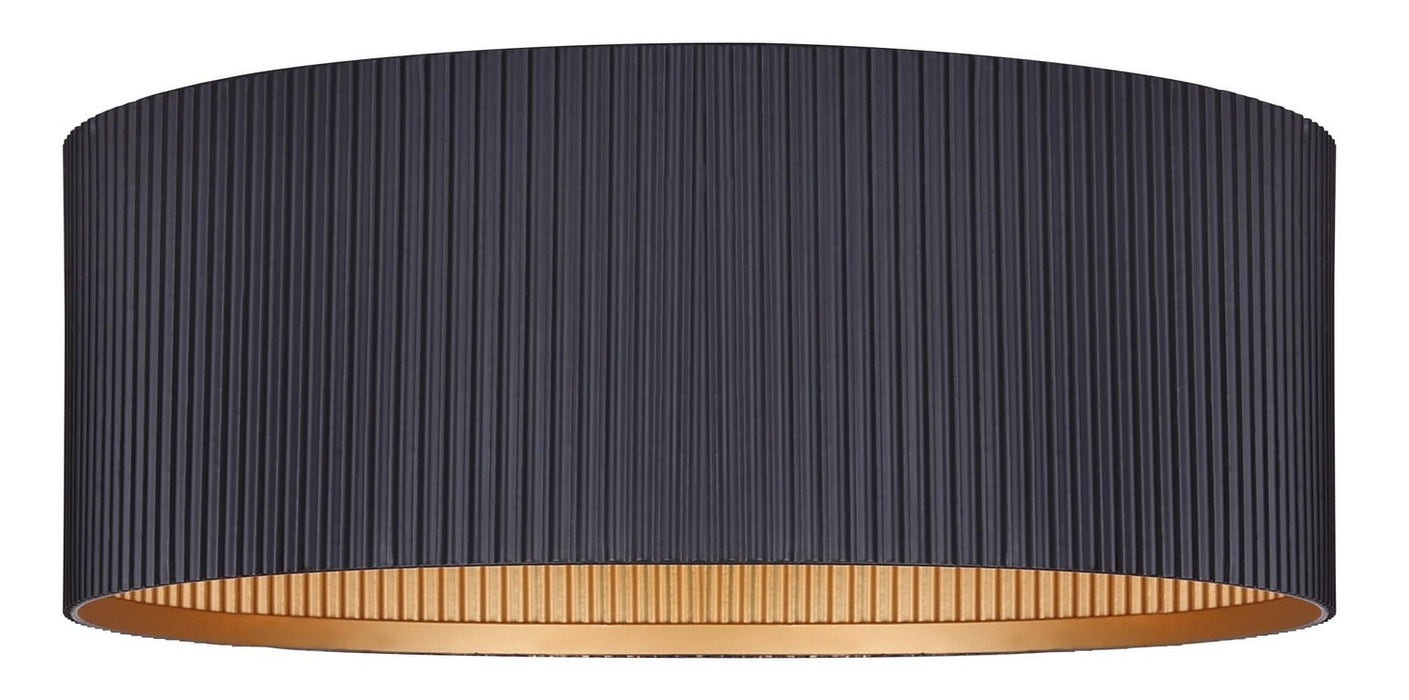 Canarm IFM1119A14BK Two Light Flush Mount, Matte Black
