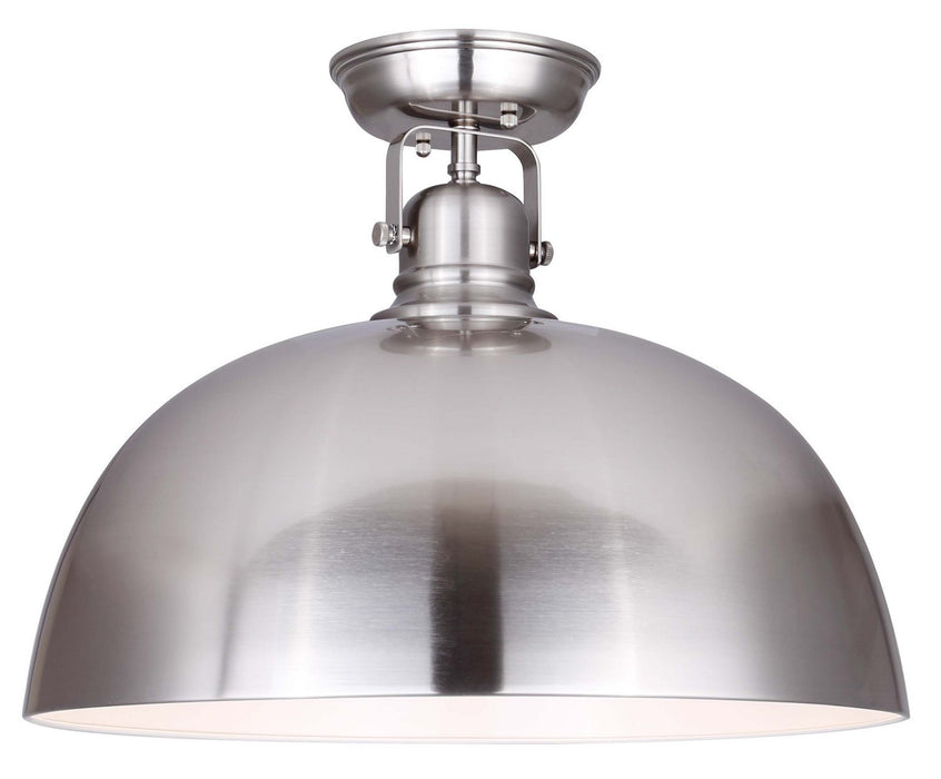 Canarm IFM622A16BN One Light Flush Mount, Brushed Nickel
