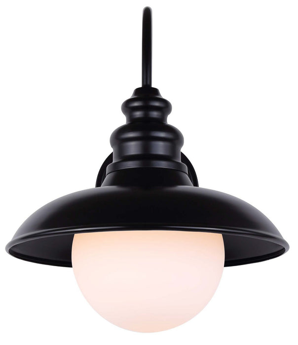 Canarm IOL598BK One Light Outdoor Lantern, Matte Black