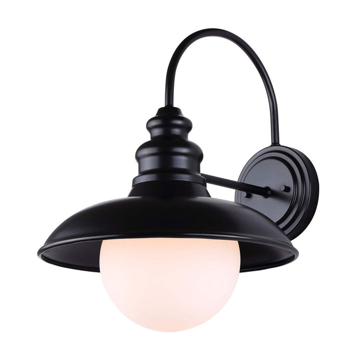 Canarm IOL598BK One Light Outdoor Lantern, Matte Black