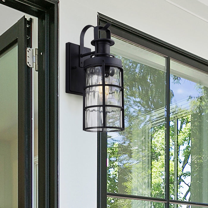 Canarm IOL610BK One Light Outdoor Lantern, Black