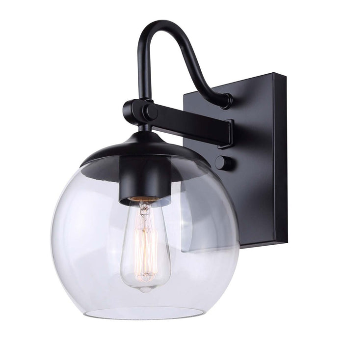 Canarm IOL611BK One Light Outdoor Lantern, Matte Black