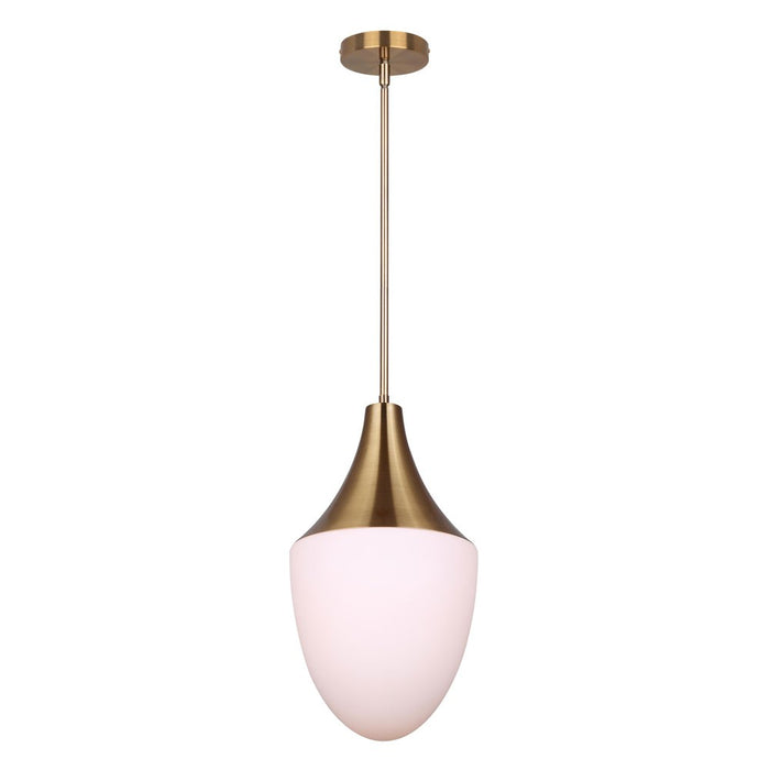 Canarm IPL1121A01GD One Light Pendant, Gold