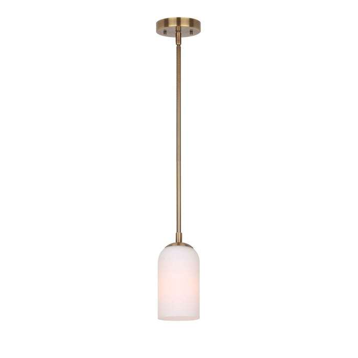 Canarm IPL1130A01GD One Light Pendant, Gold