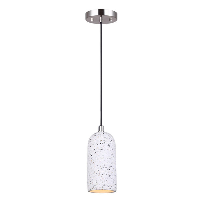 Canarm IPL2034B01BN One Light Pendant, Brushed Nickel