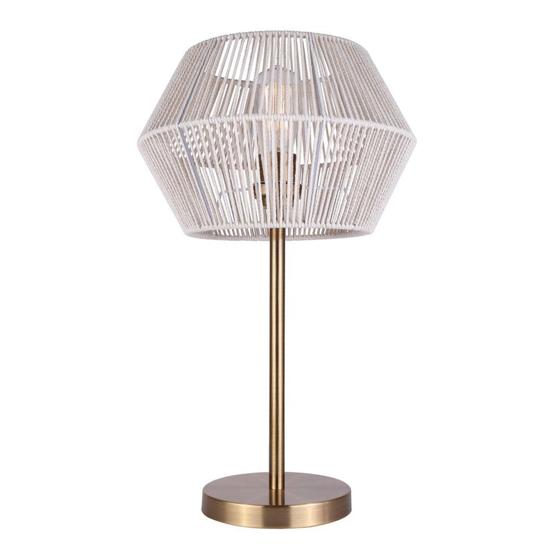 Canarm ITL1120A22GD One Light Table Lamp, Gold