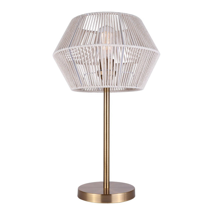 Canarm ITL1120A22GD One Light Table Lamp, Gold