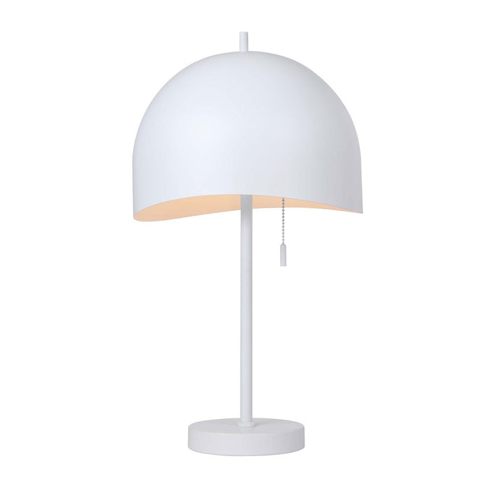 Canarm ITL1122A21WH One Light Table Lamp, Matte White