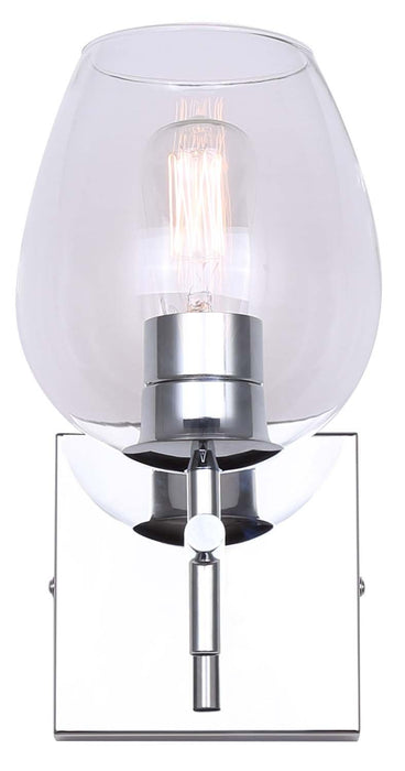 Canarm IVL1019A01CH One Light Vanity, Chrome
