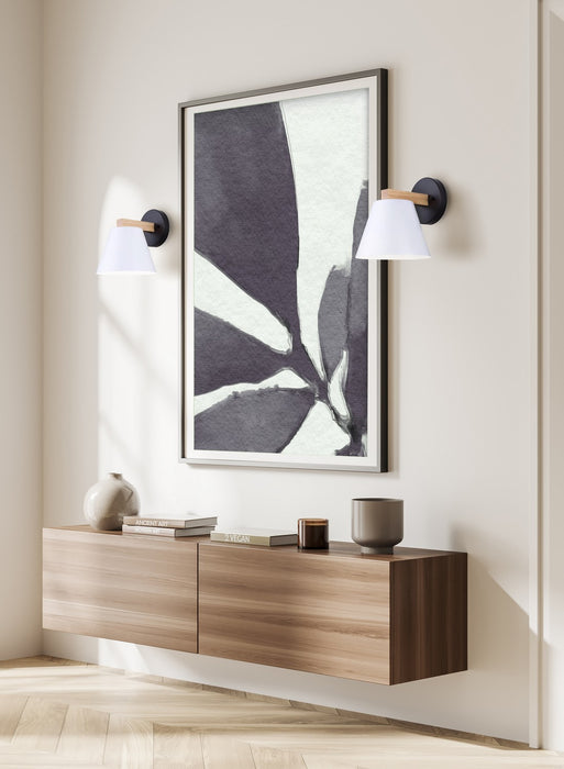 Canarm IVL1124A01BWW One Light Vanity, Matte White