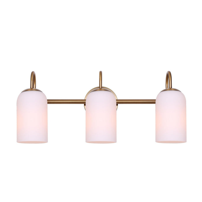 Canarm IVL1130A03GD Three Light Vanity, Gold