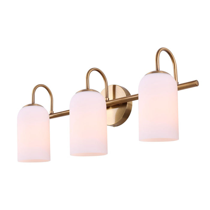 Canarm IVL1130A03GD Three Light Vanity, Gold