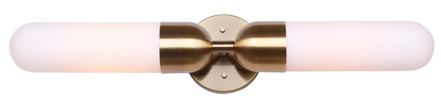 Canarm IWF1126A02GD Two Light Wall Sconce, Gold