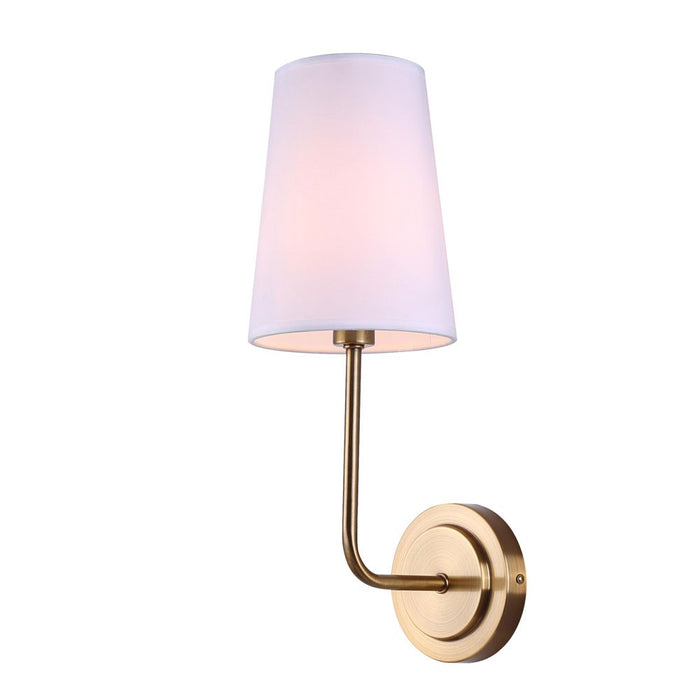 Canarm IWF2038B01GD One Light Wall Sconce, Gold