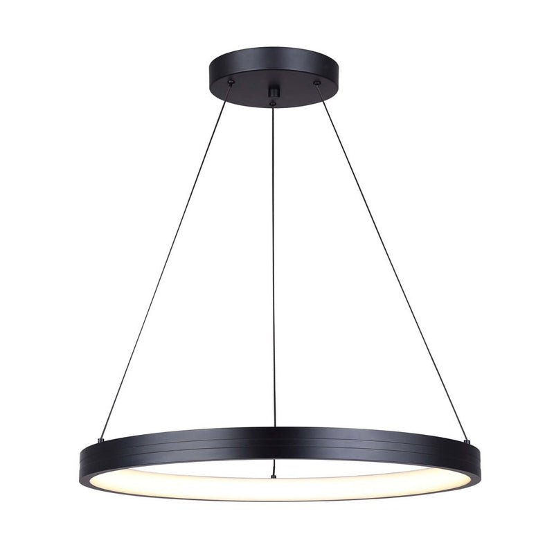 Canarm LCH253A24BK LED Chandelier, Black