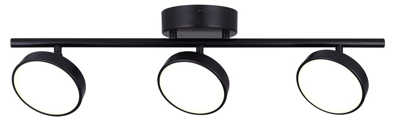Canarm LT257A03BK LED Track Light, Black