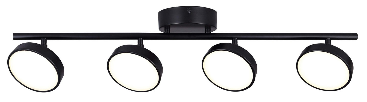 Canarm LT257A04BK LED Track Light, Black