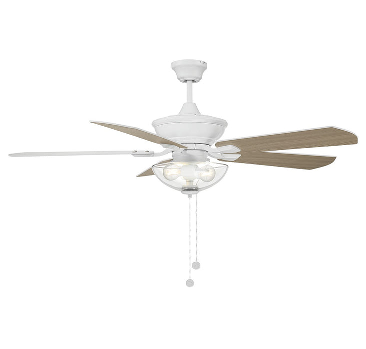 Meridian M2026WHRV 52" Outdoor Ceiling Fan, White