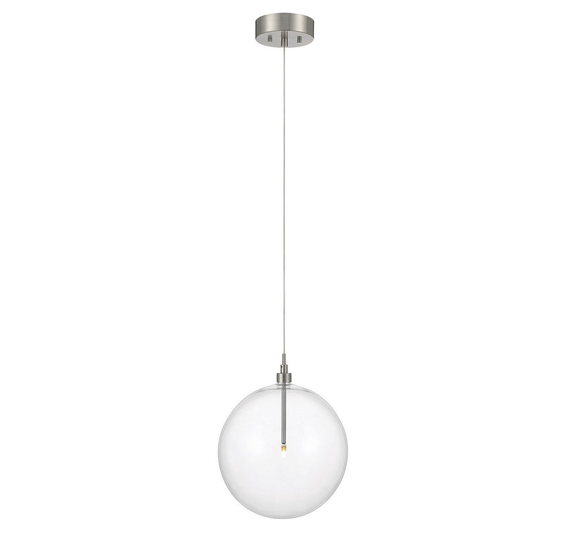 Meridian M70114BN LED Pendant, Brushed Nickel