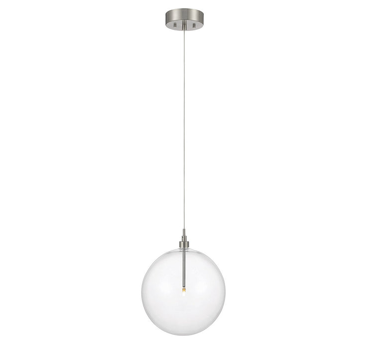 Meridian M70114BN LED Pendant, Brushed Nickel