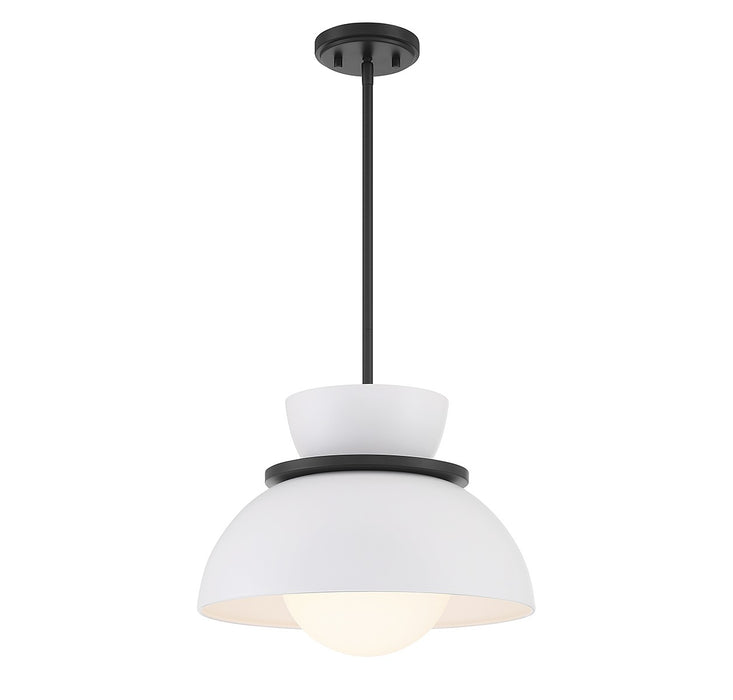 Meridian M7026MBK One Light Pendant, Matte Black