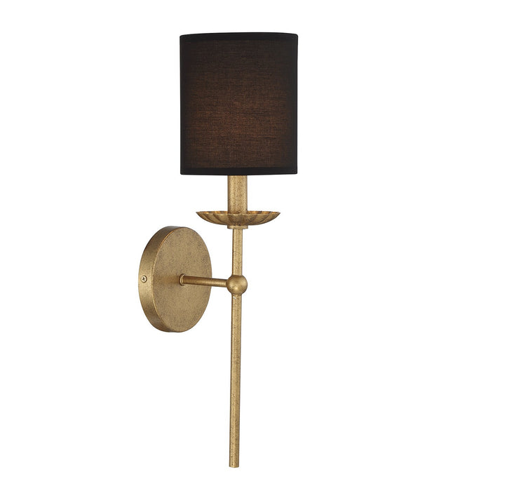 Meridian M90079TG One Light Wall Sconce, True Gold
