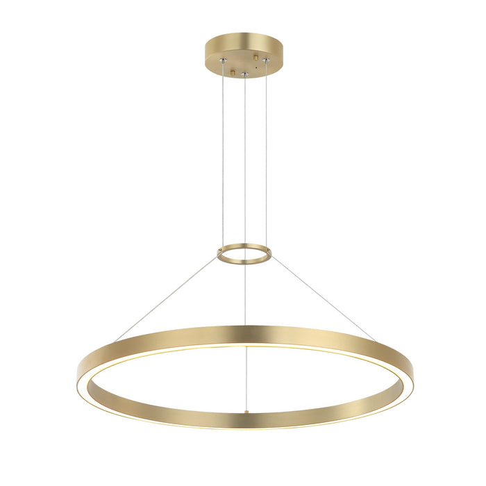Matteo Lighting C30824BG LED Chandelier, Brushed Gold