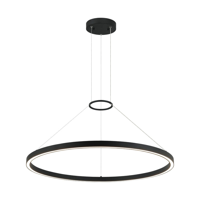 Matteo Lighting C30832MB LED Chandelier, Matte Black