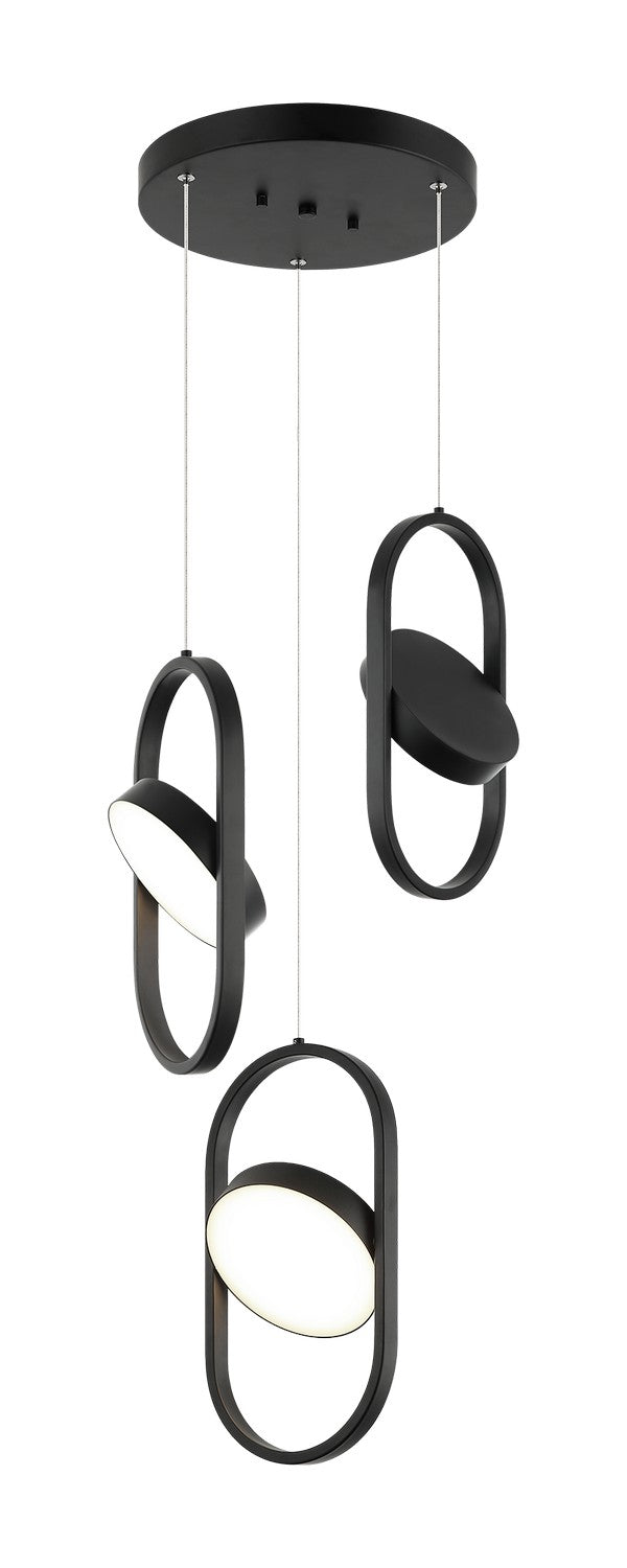Matteo Lighting C32303BK LED Pendant, Black