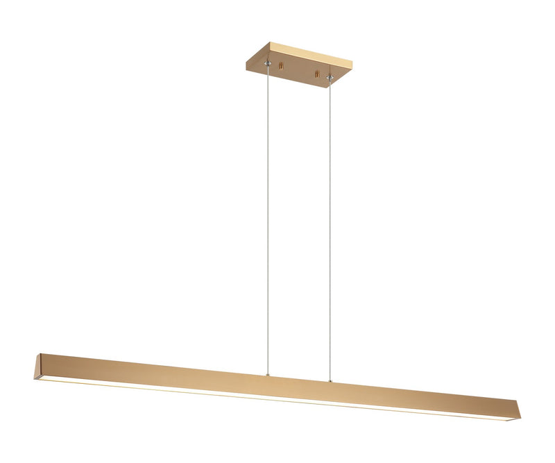 Matteo Lighting C64945AG LED Chandelier, Aged Gold Brass