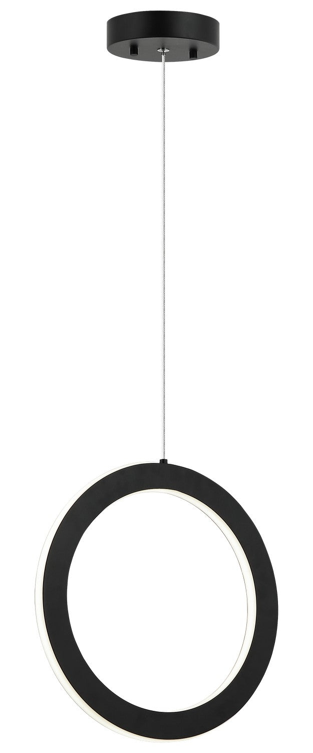 Matteo Lighting C66112BK LED Pendant, Black
