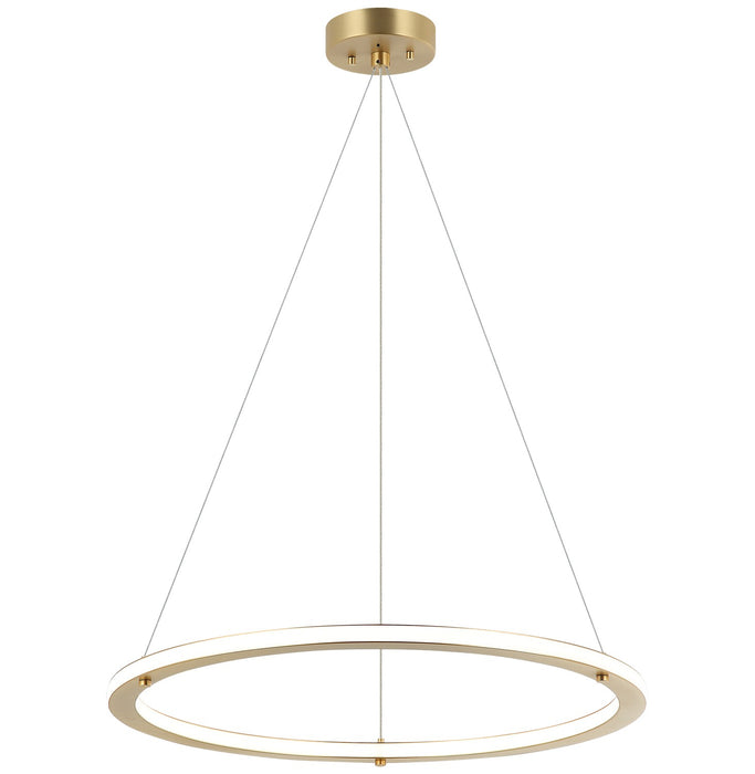 Matteo Lighting C66124BG LED Pendant, Brushed Gold