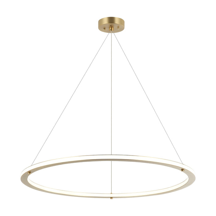 Matteo Lighting C66132BG LED Pendant, Brushed Gold