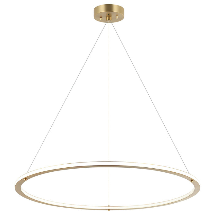 Matteo Lighting C66140BG LED Pendant, Brushed Gold