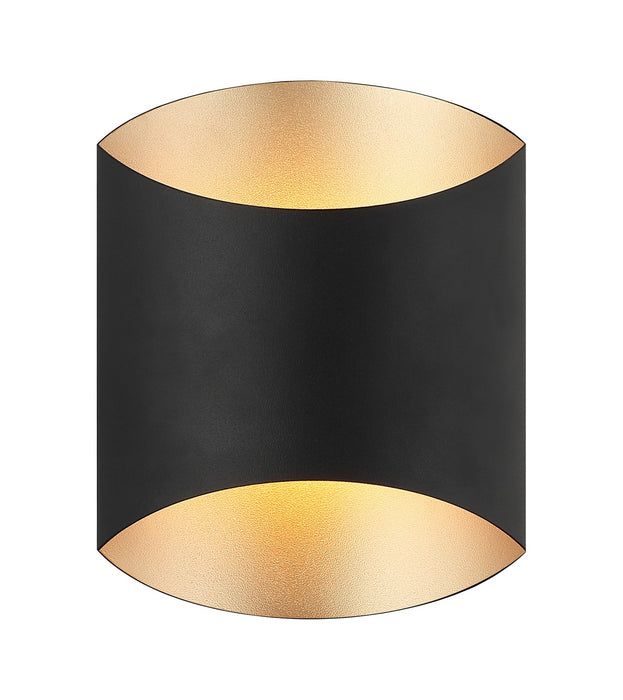 Matteo Lighting S00210MB LED Vanity, Matte Black