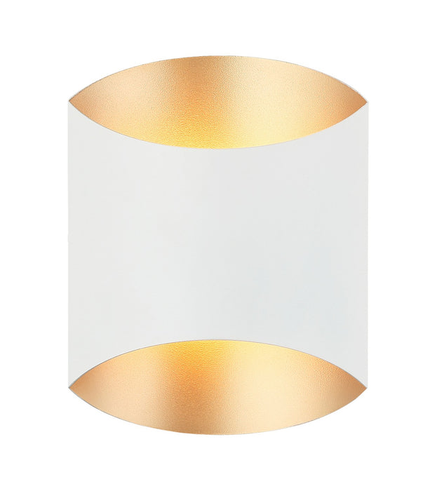 Matteo Lighting S00210MW LED Vanity, Matte White