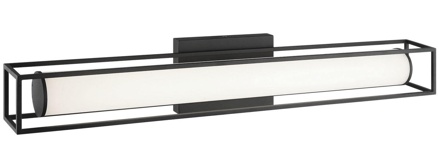 Matteo Lighting S02326MB LED Vanity, Matte Black