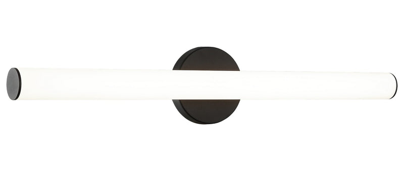 Matteo Lighting S03024MB LED Vanity, Matte Black