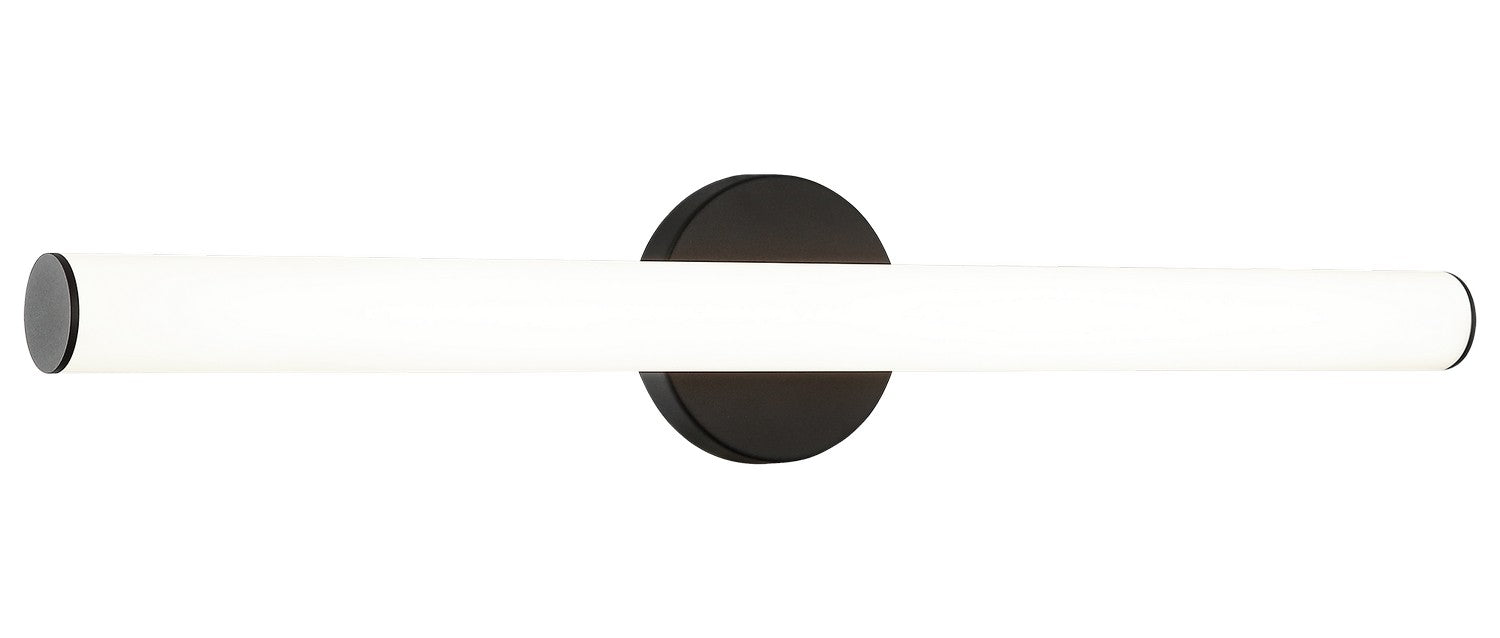 Matteo Lighting S03024MB LED Vanity, Matte Black