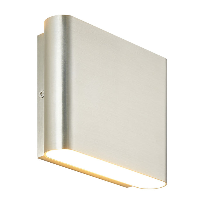 Matteo Lighting S06506BN LED Outdoor Lantern, Brushed Nickel
